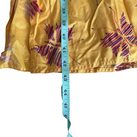 VTG 1980’a Diane Von Furstenburg 100% Silk Butterfly Print Shift Midi Dress 6 - Picture 7 of 8